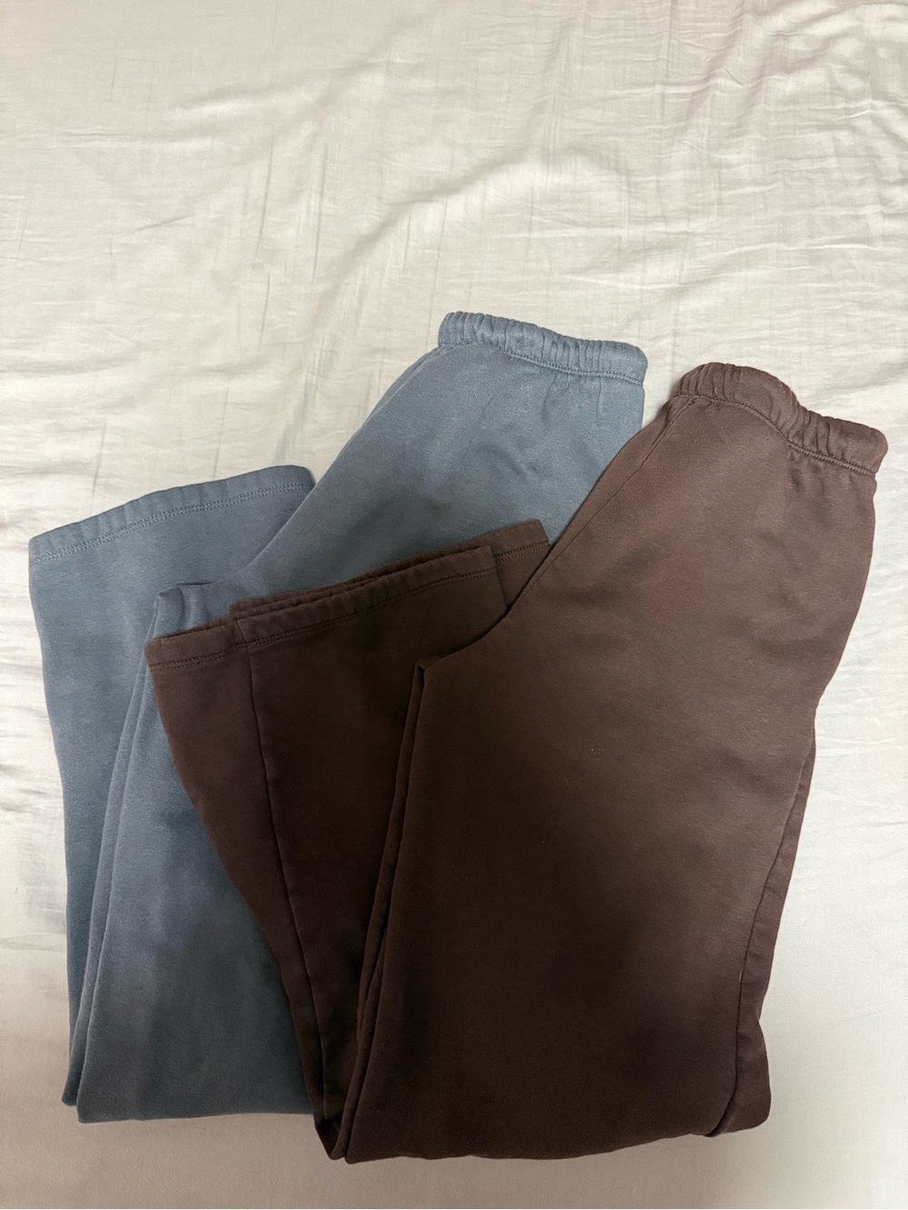 H&M Women's Joggers in Brown and Slate Blue
